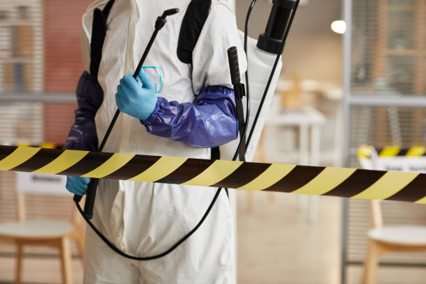 Professional Biohazard technician working in Saugatuck, CT